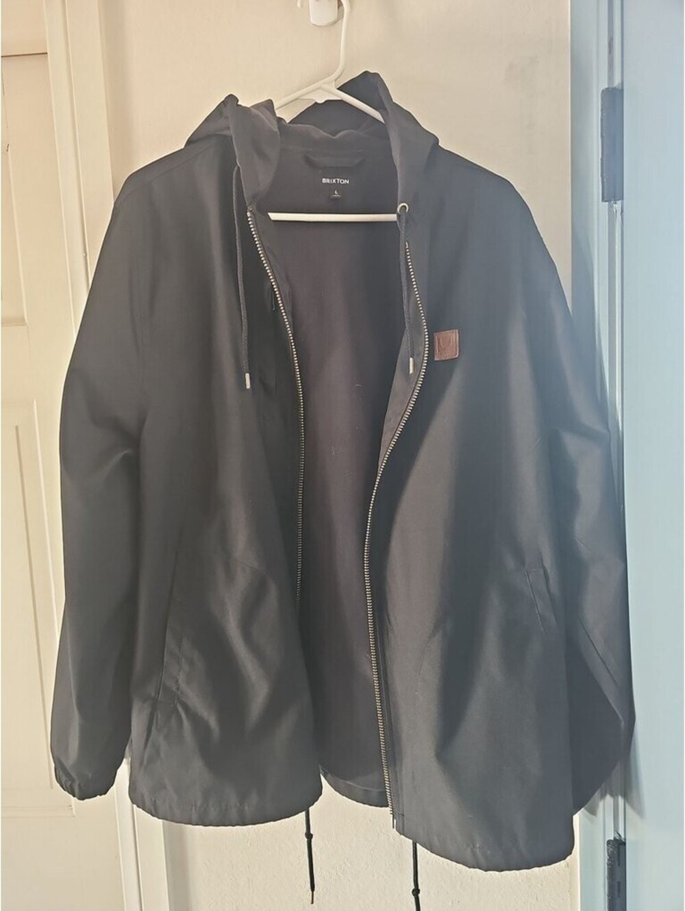 Brixton Men's Hooded Jacket - Size L